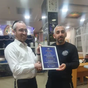 בבית מדרש יד הרמ"א- רמלה ערכו מסיבת סיום פרק שלם במסכת ברכות